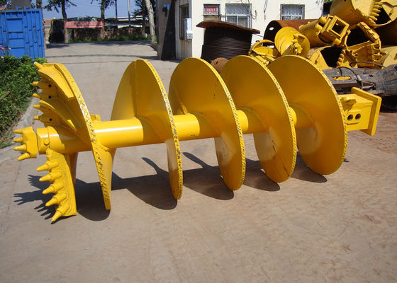 Conical H1350 মিমি 500 মিমি ফ্লাইট পিচ রক ড্রিলিং আউগার